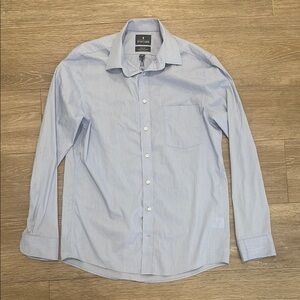 Stafford Men's Light Blue Shirt